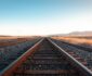 Looking down the railway line of a Class I railway