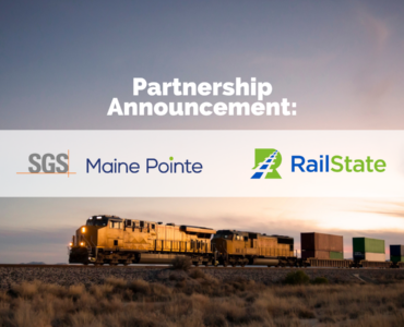 partnership announcement SGS Maine Pointe and RailState