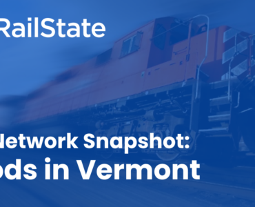 Cover Image For RailState Rail Network Snapshot of Floods in Vermont