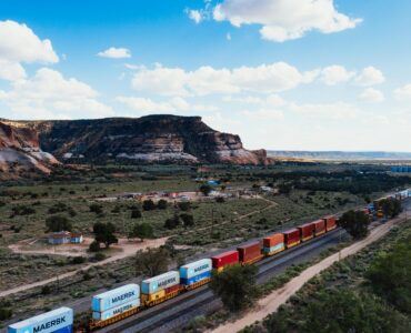 Long train in southwest